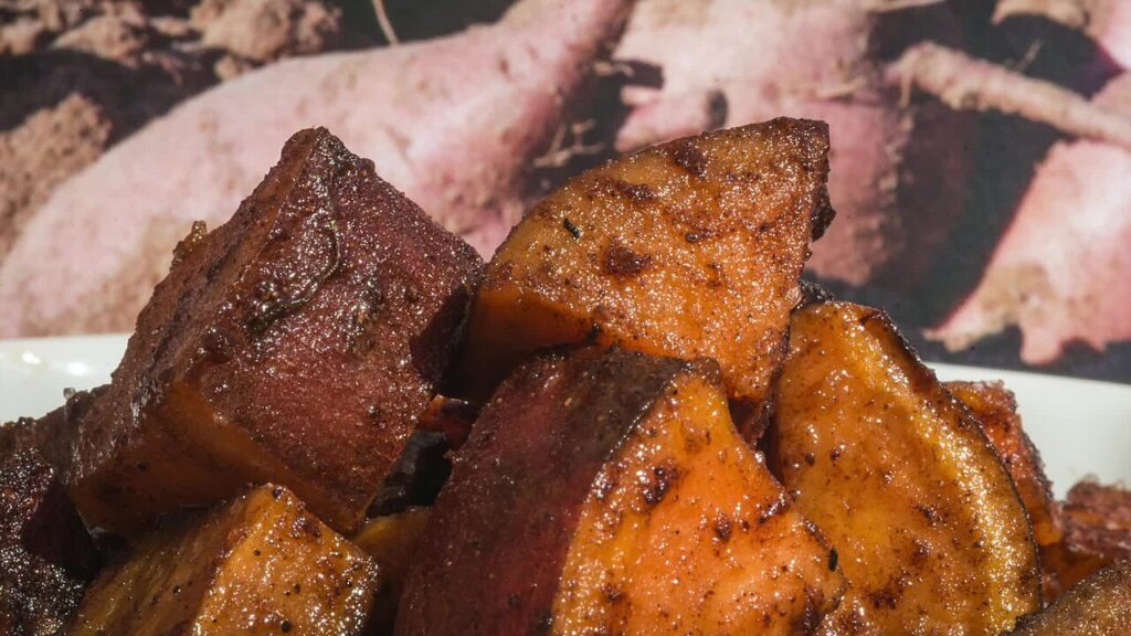 Sweet Potatoes Sautéed with Honey