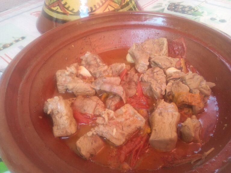 Tajine bil Samak (Libyan Fish Tajine)