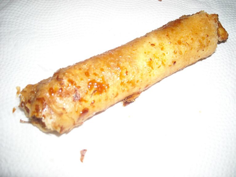 Turon (Filipino Plantain Spring Rolls)