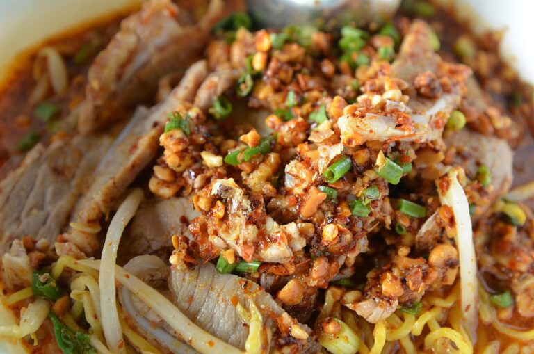 Yam and Spicy Egg Sauce