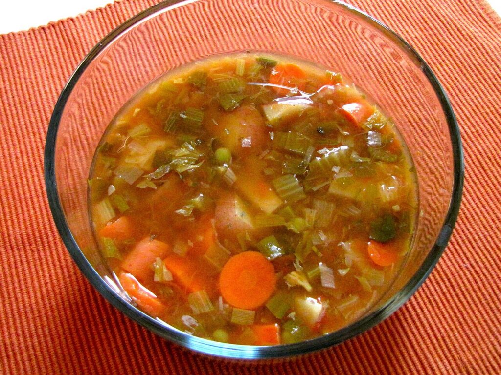 Zimbabwean Chicken and Vegetable Soup