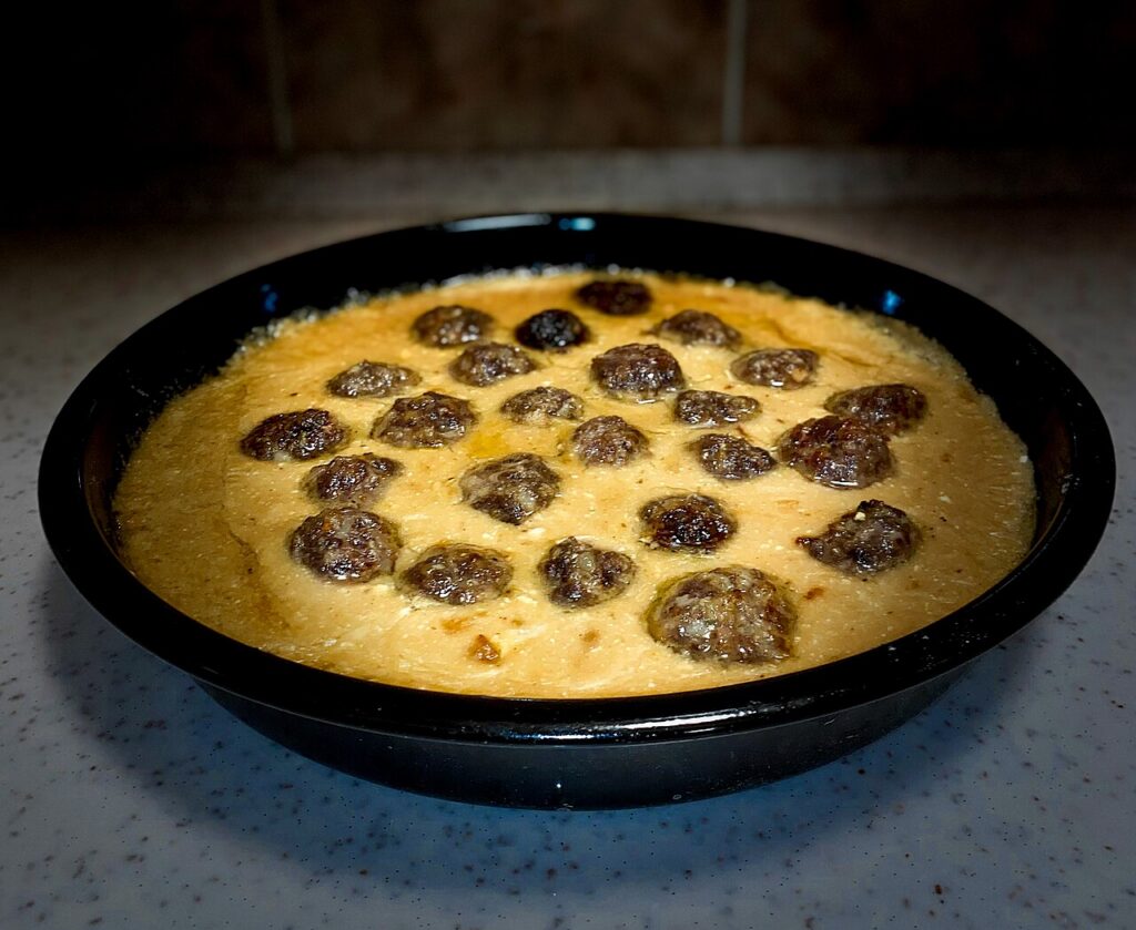 Albanian Fried Meatballs