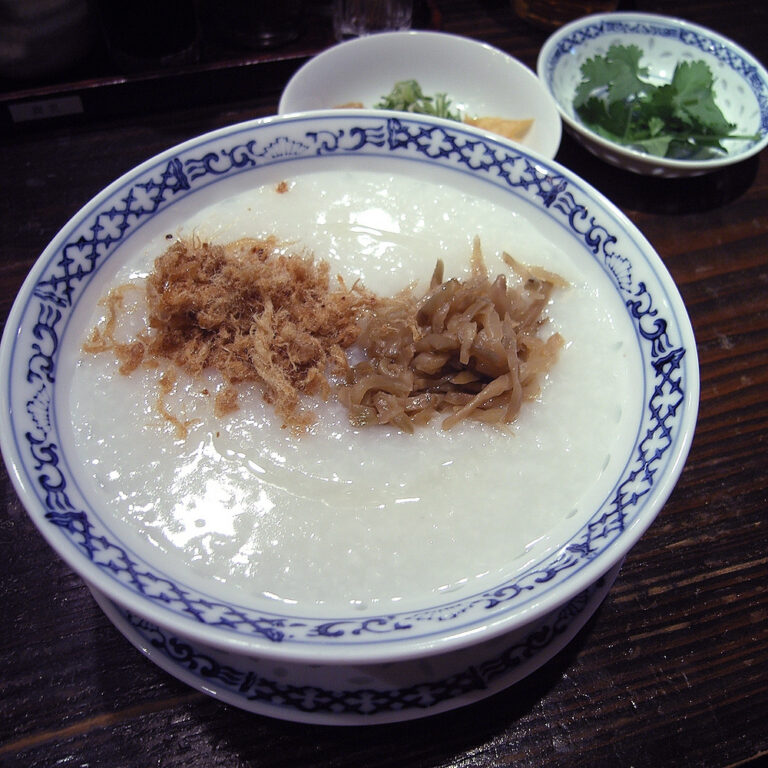 Chinese Rice Porridge (Congee)