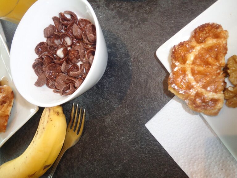 Oatmeal Banana Waffle