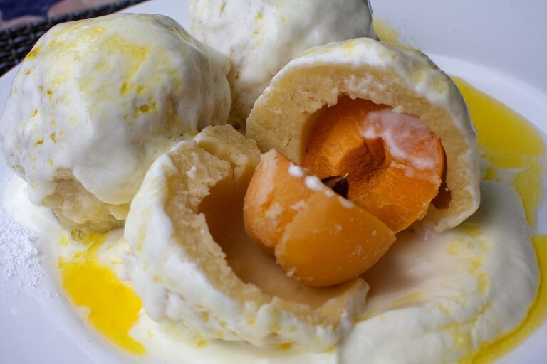 Austrian Apricot Dumplings (Marillenknödel)