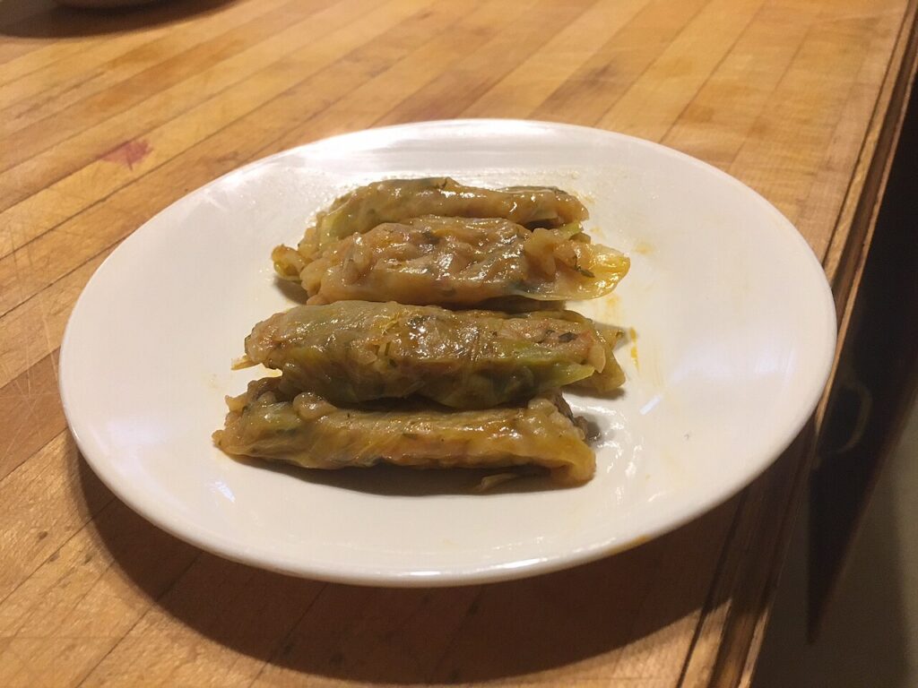 Egyptian Cabbage Rolls (Mahshi Malfoof)