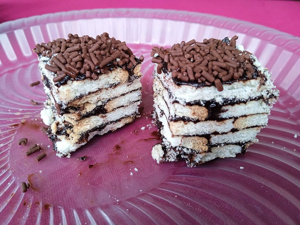 Kek Batik (Malaysian Tiffin)