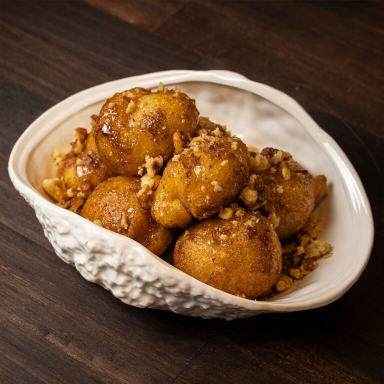 Loukoumas (Greek Donuts with Honey) I