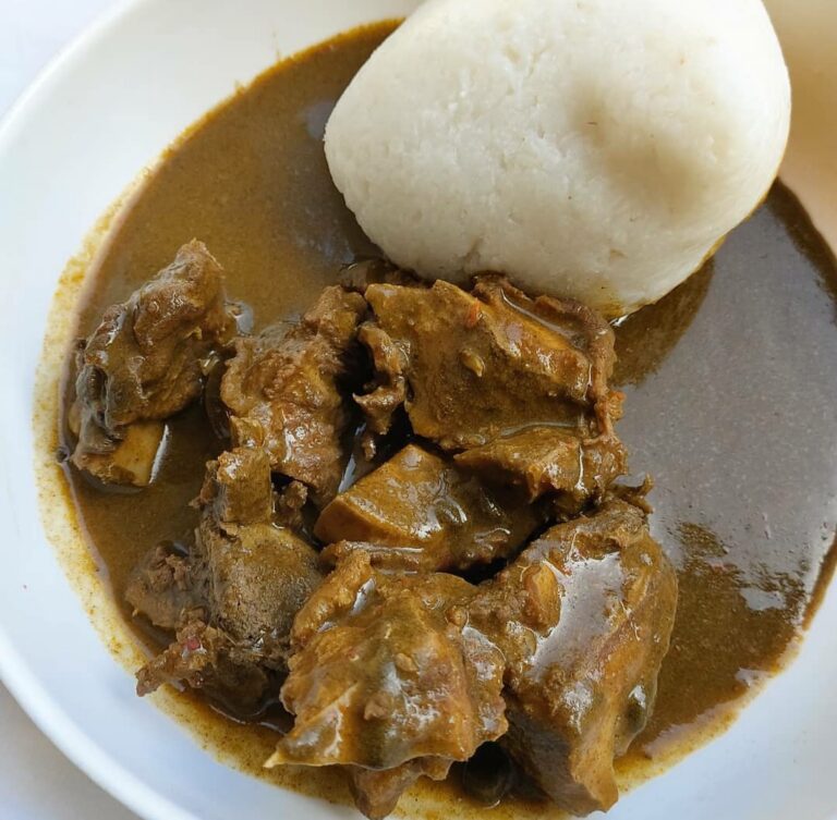Tuwo Shinkafa (Nigerian Mashed Rice)