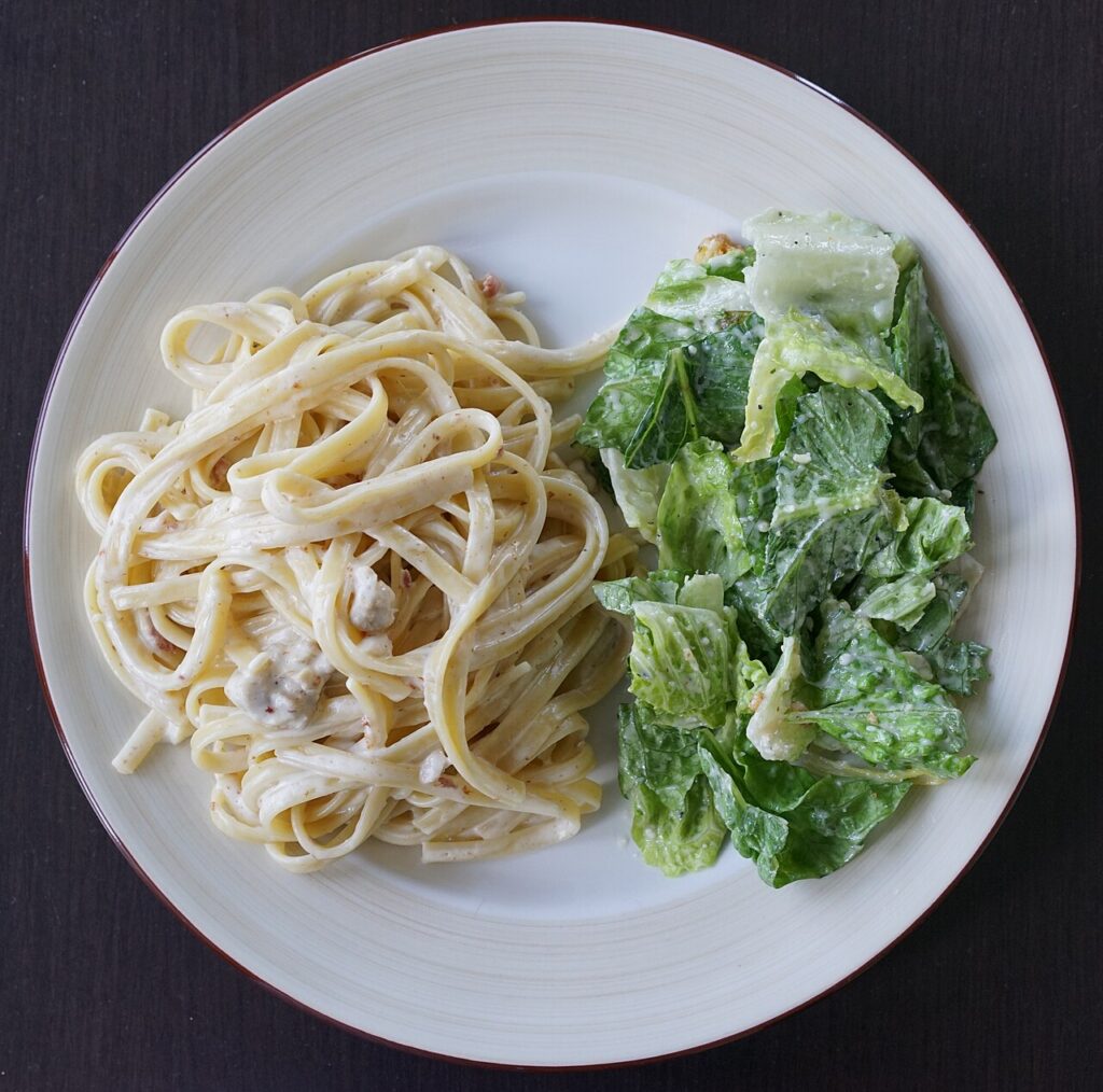 Chicken and Pasta Alfredo