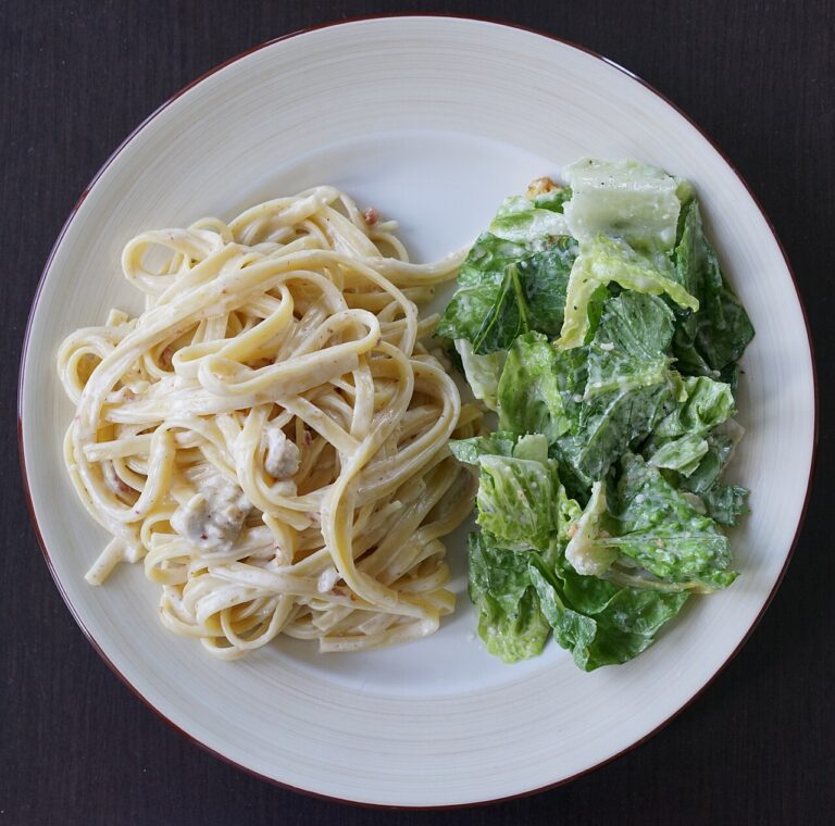 Chicken and Pasta Alfredo