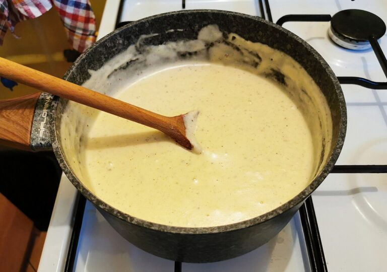 Lasagne with Red and White Sauce