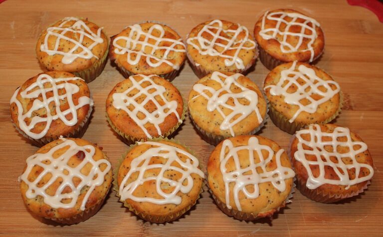 Lemon Poppy Seed Muffins (Glazed)