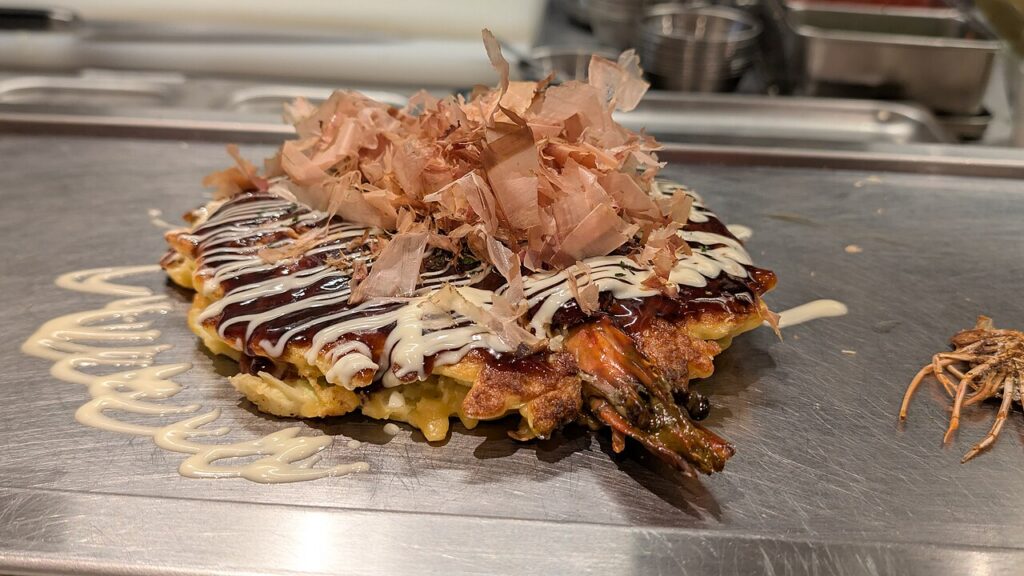 Okonomiyaki (Japanese Savory Pancake)
