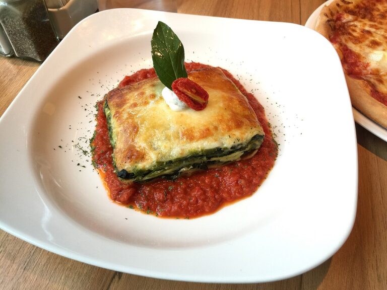 Spinach and Ricotta Lasagna