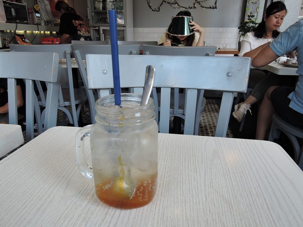 Hot Peach Drink