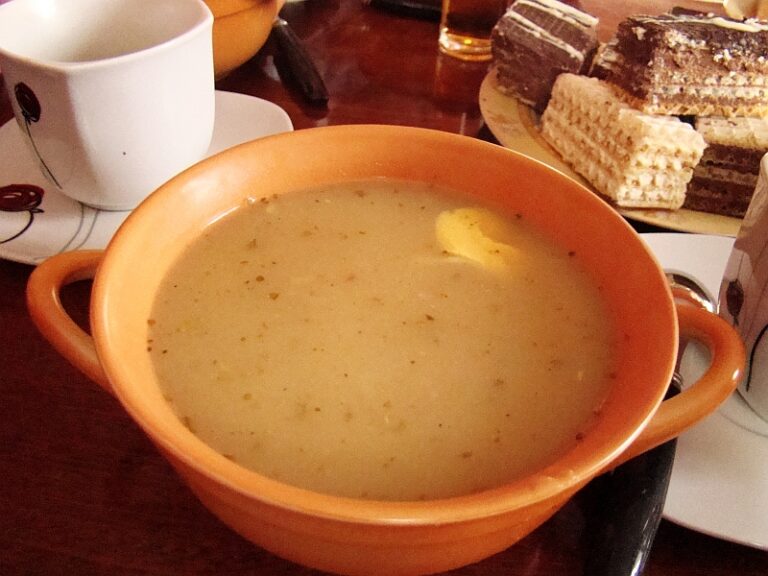 Kyselo (Czech Sourdough Mushroom Soup)