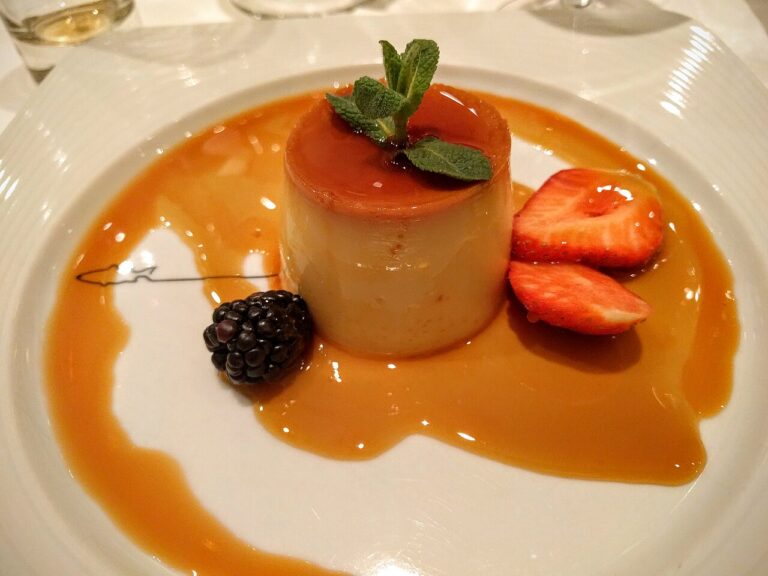 Panna Cotta with Red Fruit Sauce