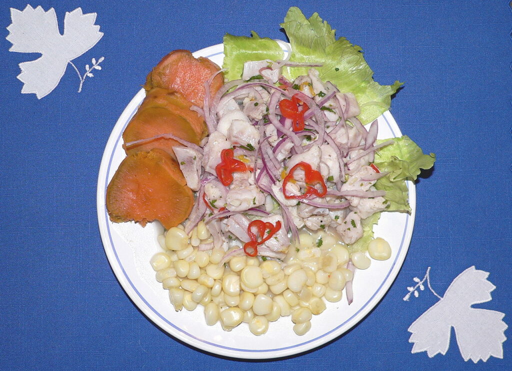 Shrimp and Sea Bass Ceviche
