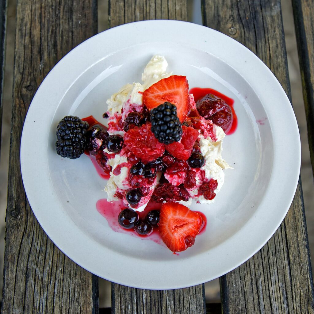 Strawberry and Yogurt Eton Mess