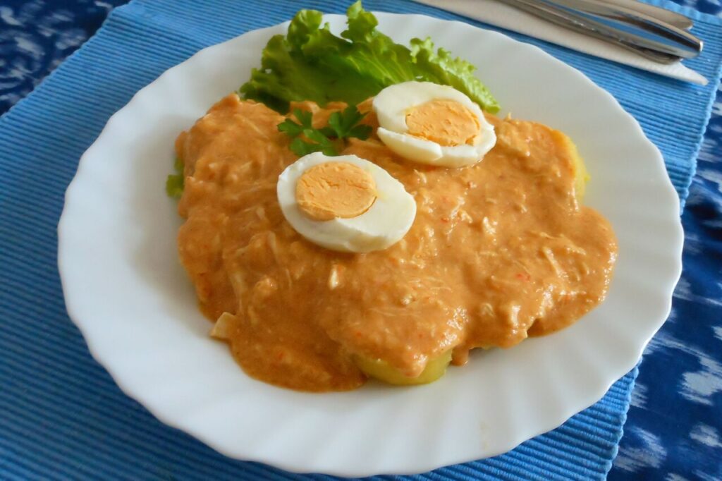 Ají de Gallina (Peruvian Chili Chicken)