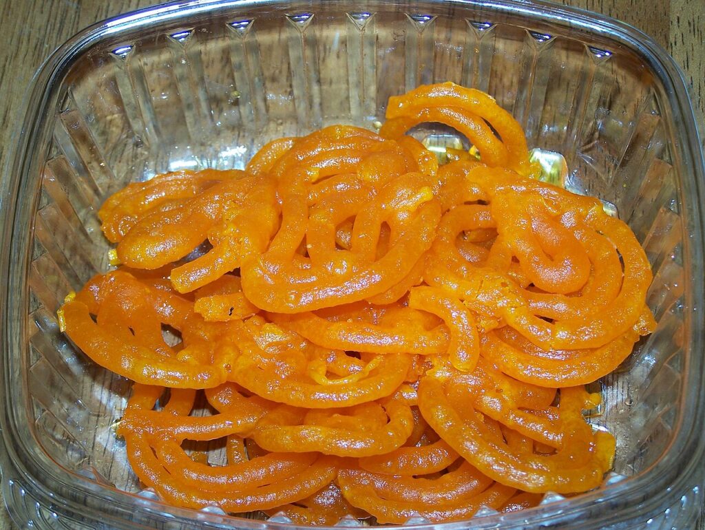Jalebi (Fritters in Syrup)