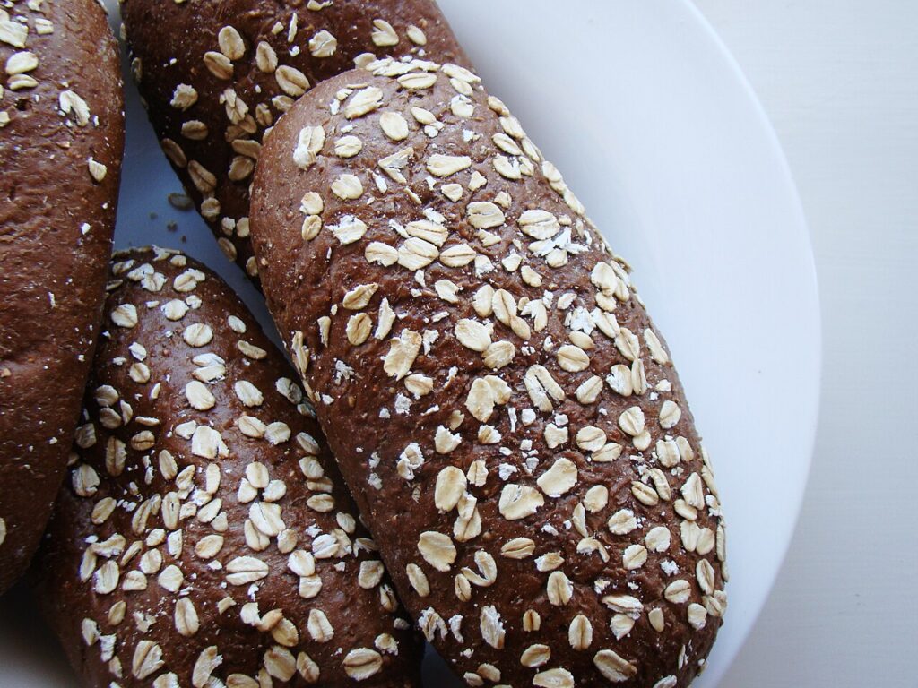 No-Knead Oatmeal Bread