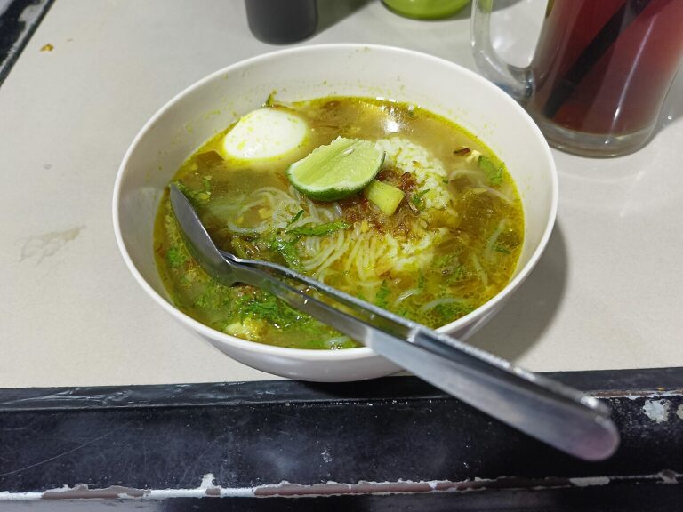 Soto Ayam (Indonesian Chicken Noodle Soup)
