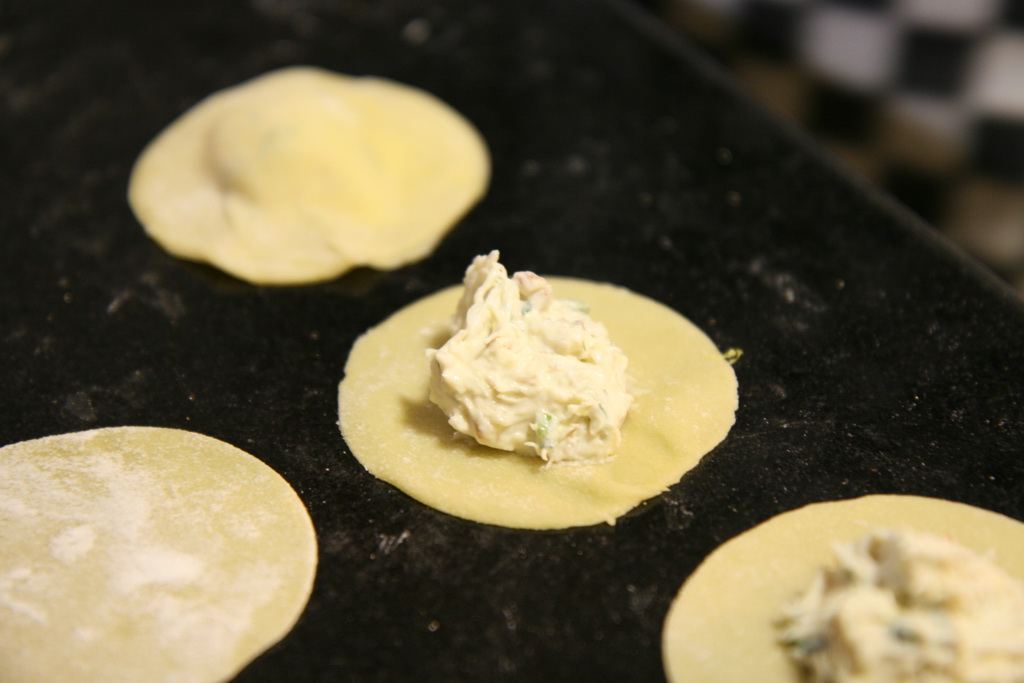 Crab Meat Ravioli Filling