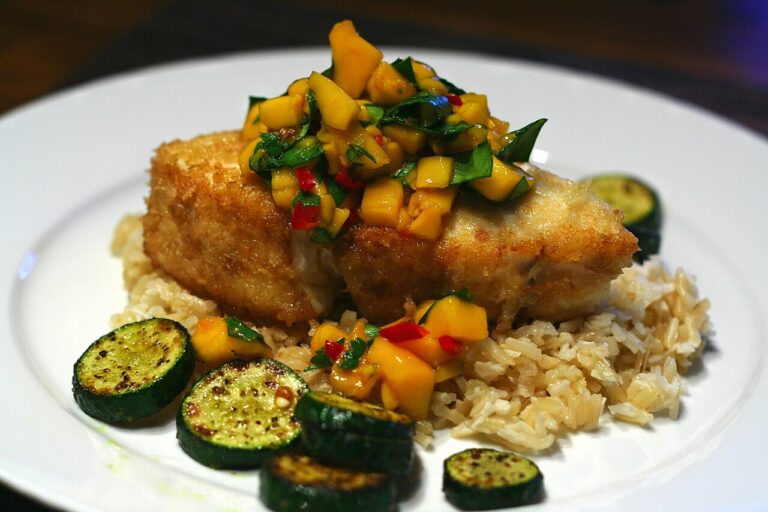Crab Quesadillas with Mango Salsa