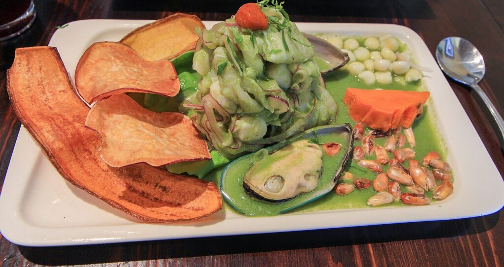 San Francisco style Scallop Ceviche